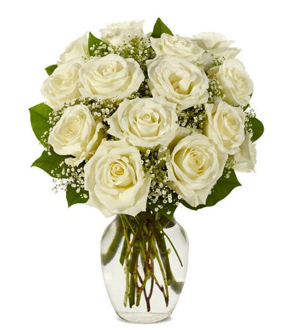 White Rose Bouquet